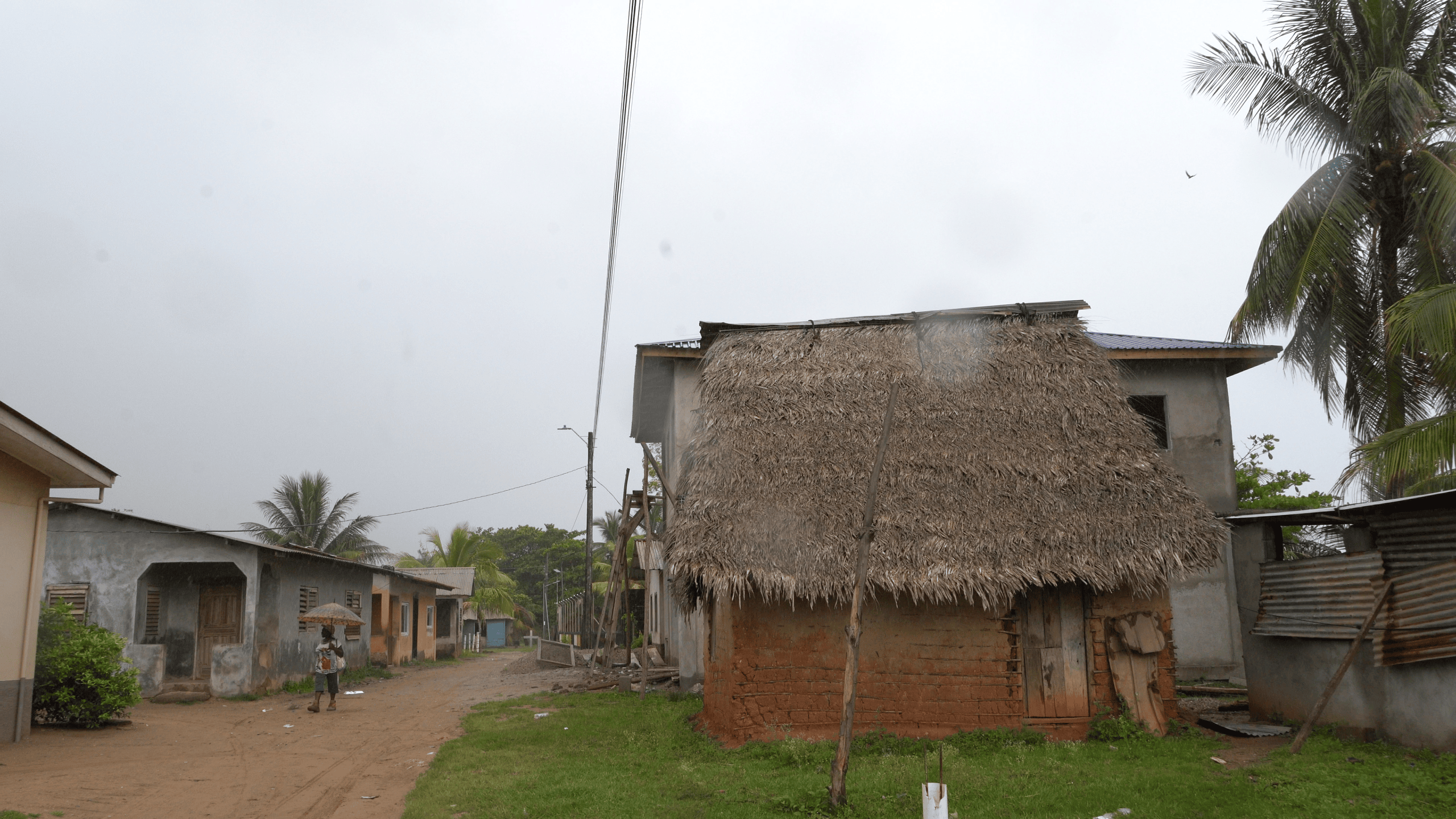 Panorámica de la comunidad garífuna de Punta Piedra, Iriona, Colón.